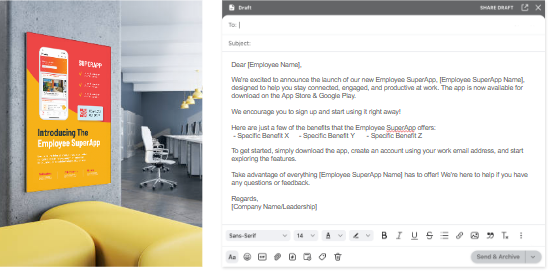 Employee SuperApp email