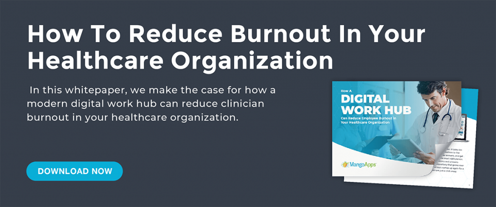How to reduce burnout in your healthcare organization