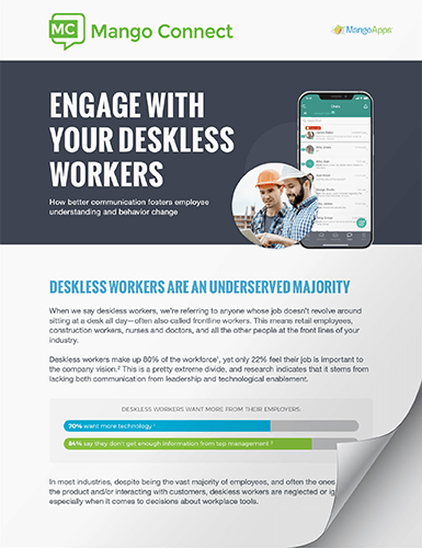 Whitepaper: Engage with your deskless workers