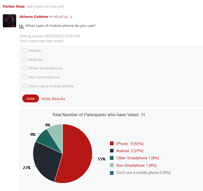 Poll