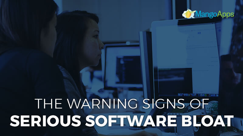 The warning signs of serious software bloat