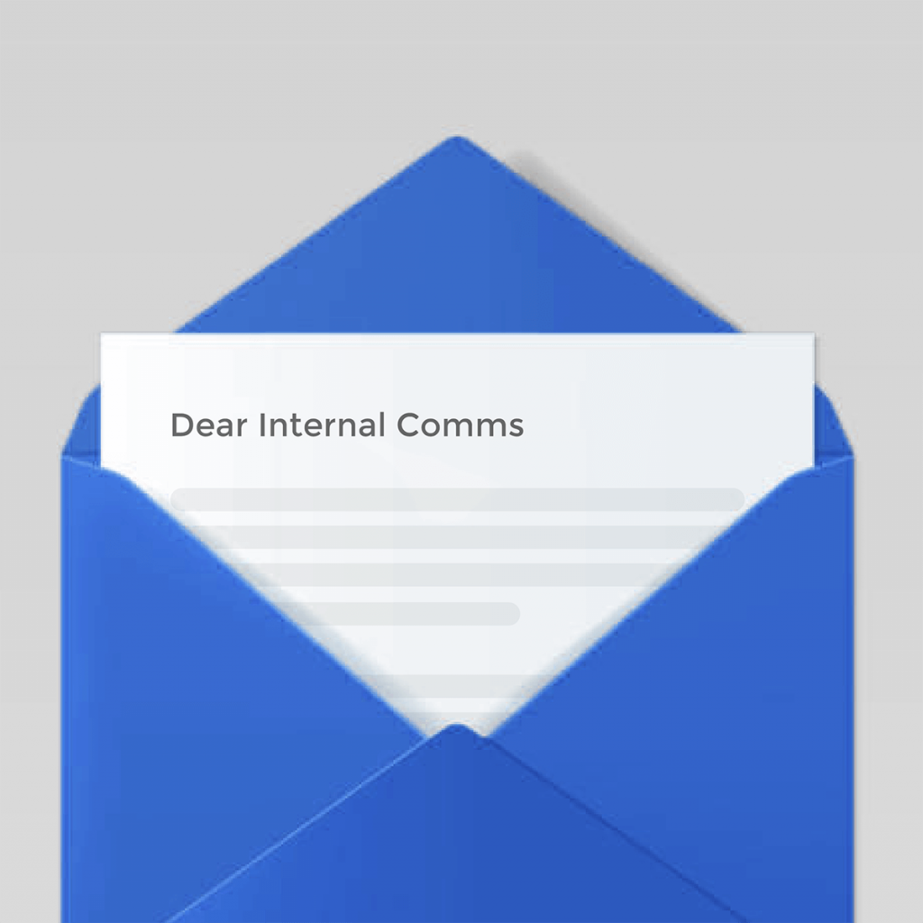 Dear internal comms letter
