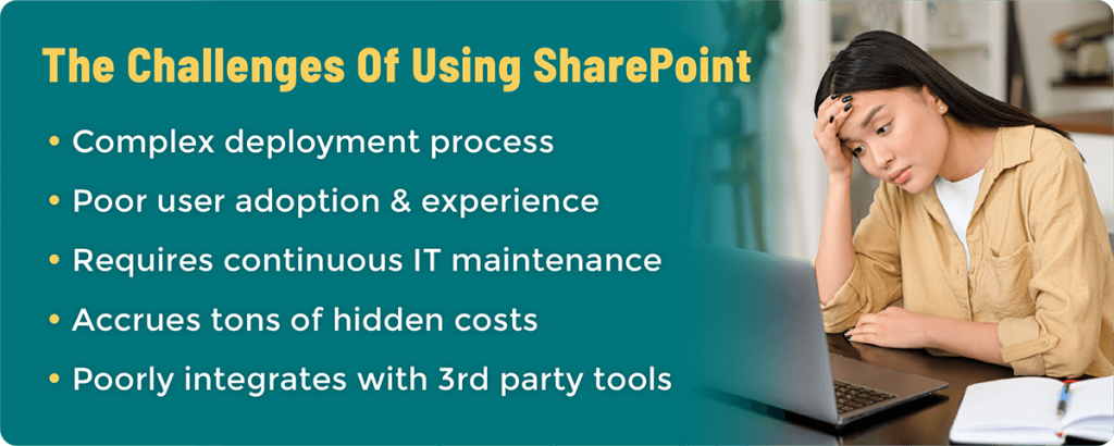 challenges of sharepoint - document management